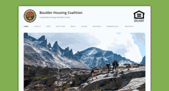 Desktop Screenshot of boulderhousingcoalition.org